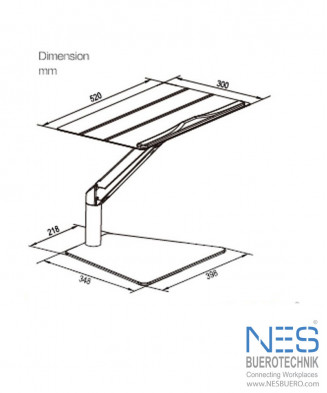 NES BueroTechnik ERGO/Z1019