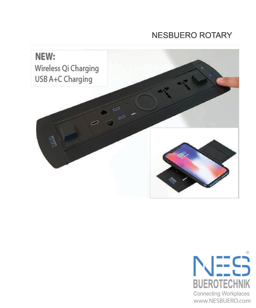 NES BueroTechnik Rotary - Motorized