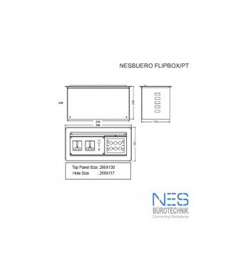 NES BueroTechnik FlipBox/PT