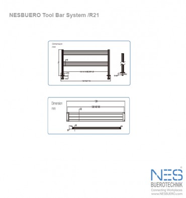 NES ERGO Slat Wall System