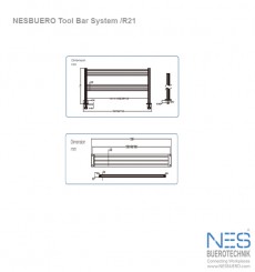 NES ERGO Slat Wall System