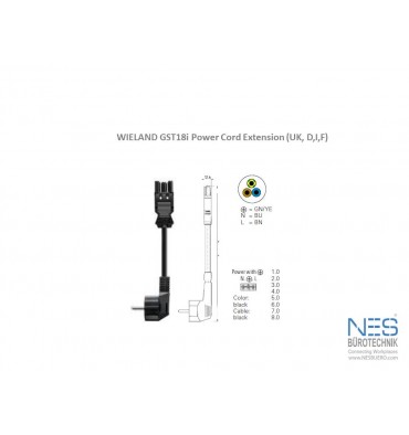 Wieland GST18i3 Power Starter Cable